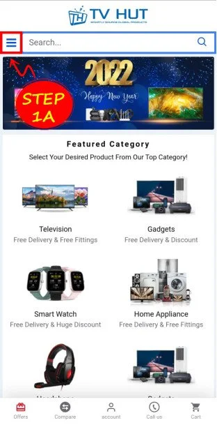 Online Purchase Procedure