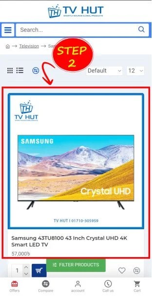 Online Purchase Procedure 2